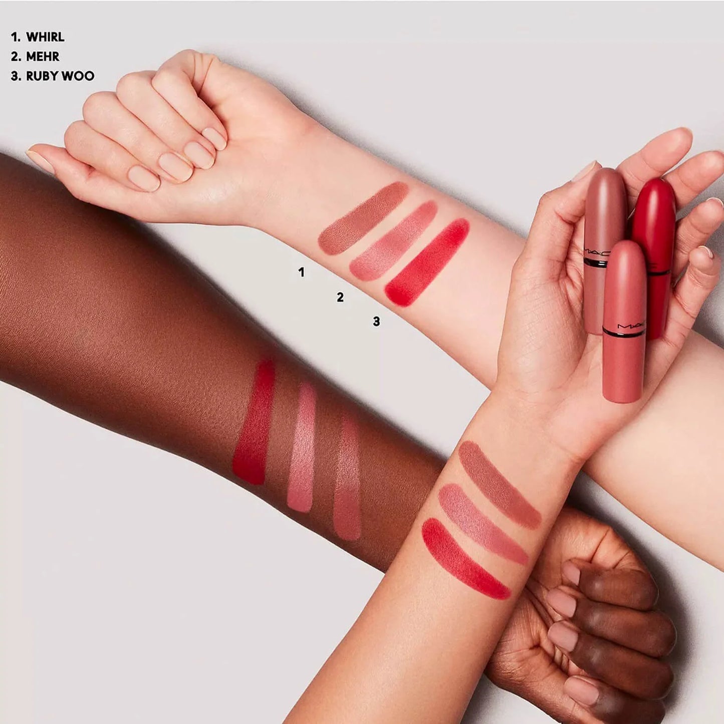 Shop MAC Three Cheers! Lipstick Trio Online in Pakistan - ColorshowPk