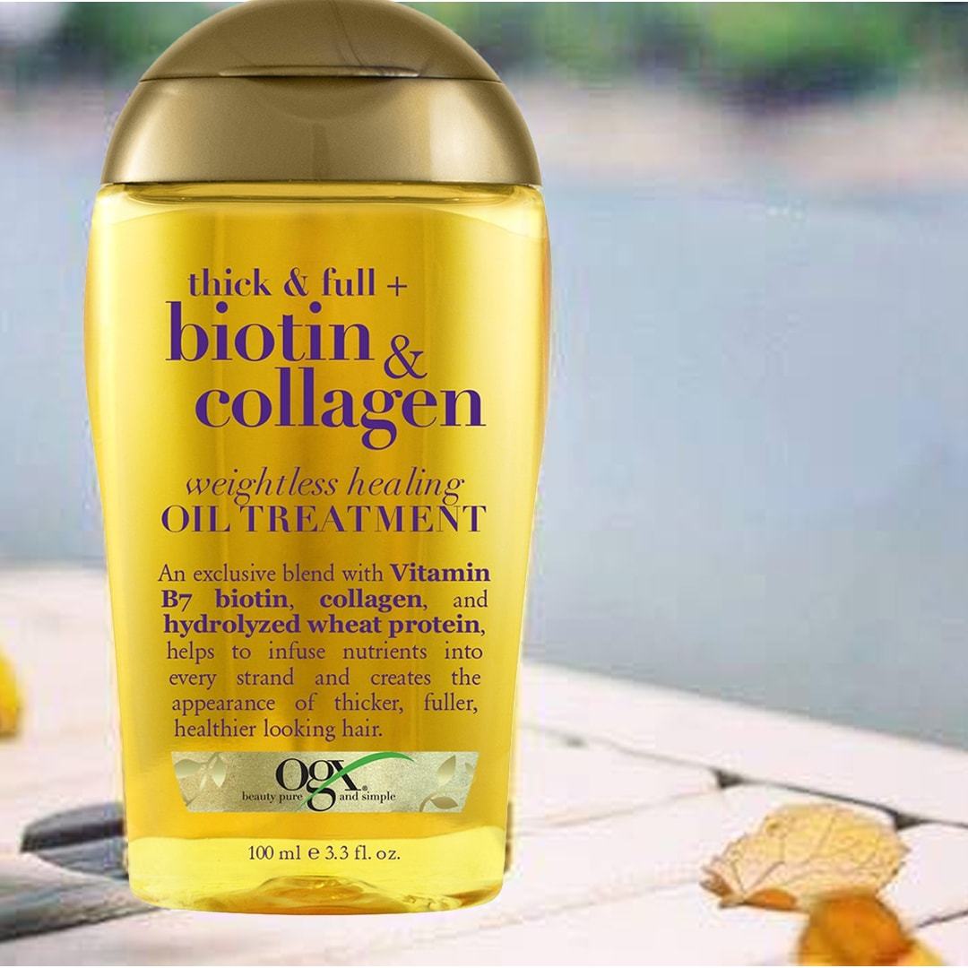 OGX Thick & Full BIOTIN & COLLAGEN OIL TREATMENT