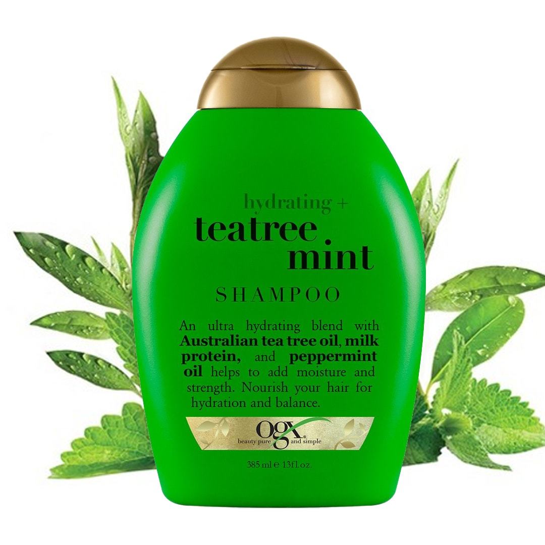 OGX Hydrating+TEATREE MINT SHAMPOO