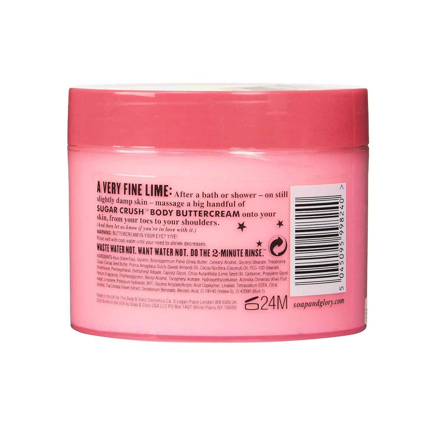 SOAP & GLORY SUGAR CRUSH BODY BUTTER CREAM