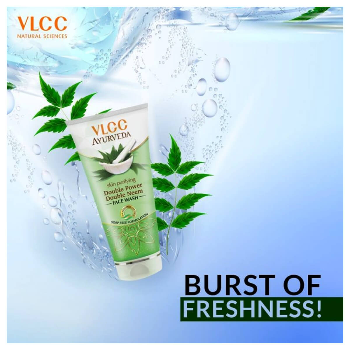 VLCC Double Power Double Neem Skin Purifying Face wash