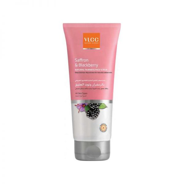 VLCC Saffron & Blackberry Natural Fairness Face Scrub