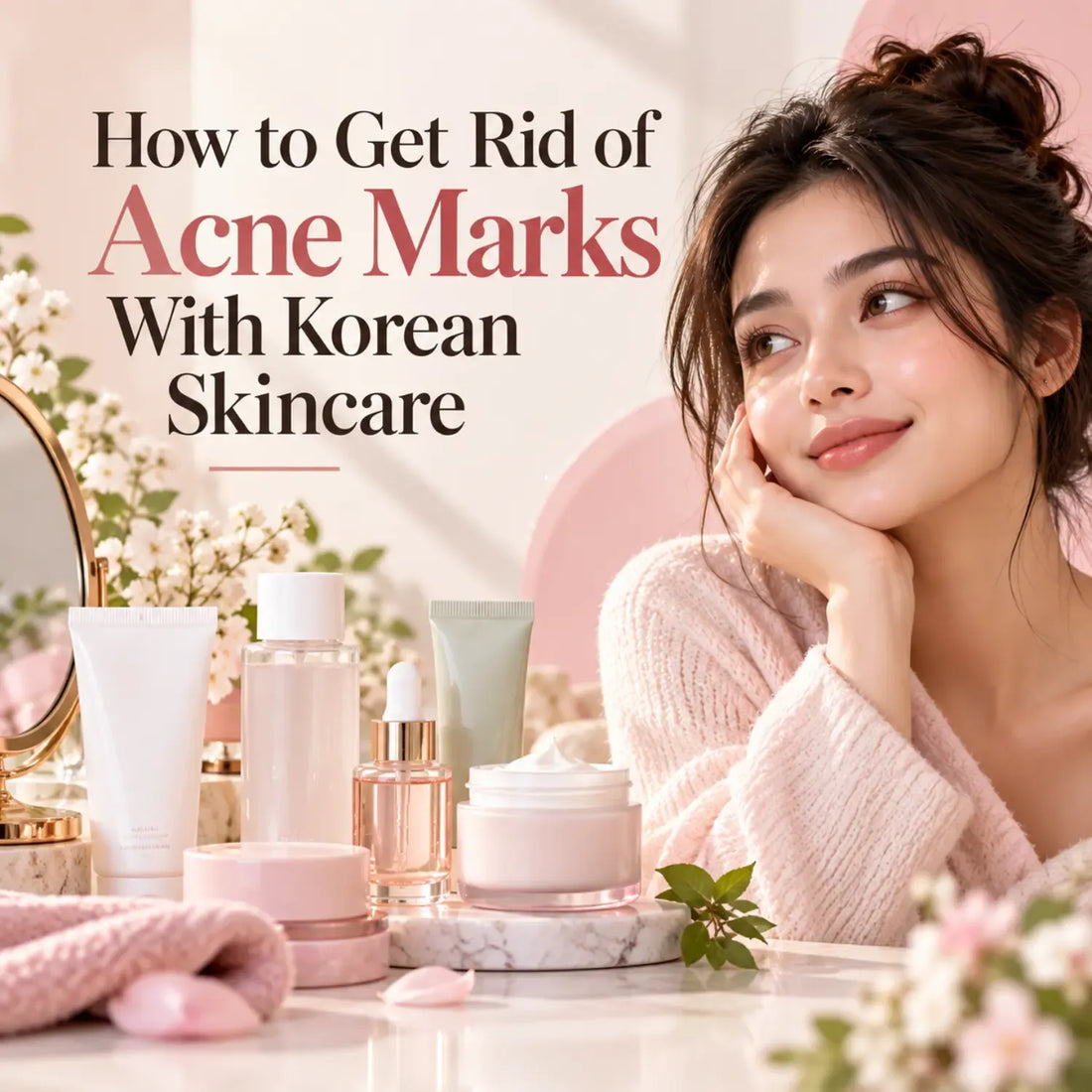How to Get Rid of Acne Marks With Korean Skincare