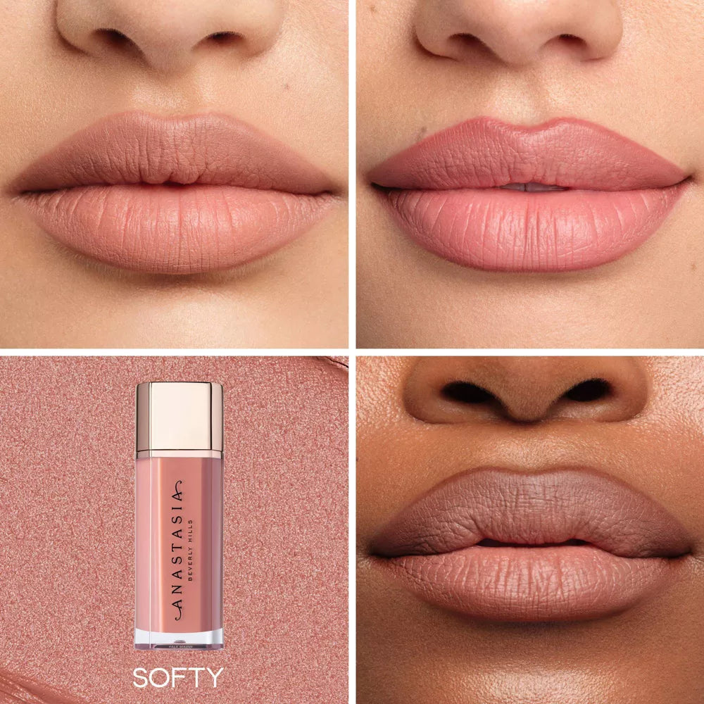 Anastasia Beverly Hills Lip Velvet Deluxe Kit - Softy & Peachy Nude