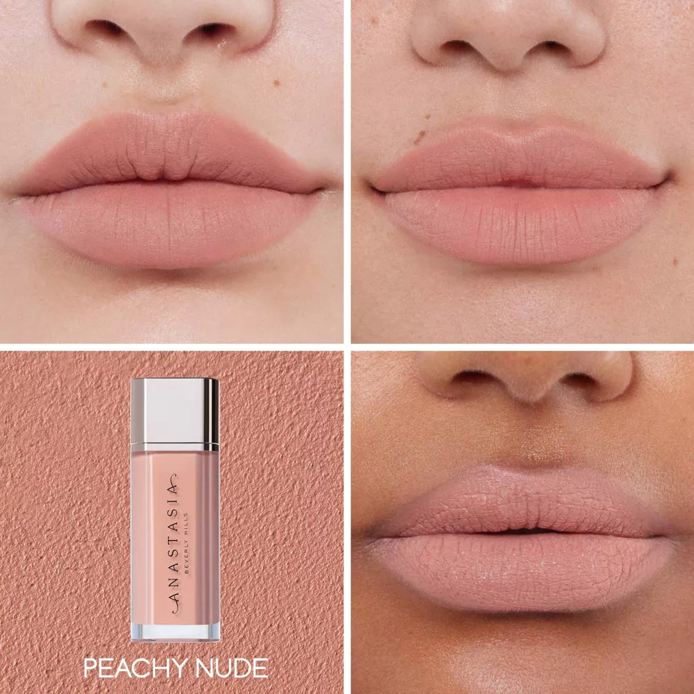 Anastasia Beverly Hills Lip Velvet Deluxe Kit - Softy & Peachy Nude