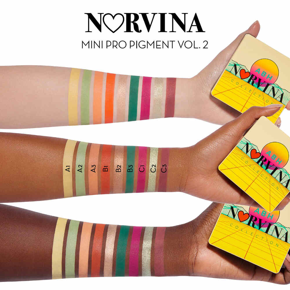 Anastasia Beverly Hills Mini Norvina Pro Pigment Palette Vol. 2