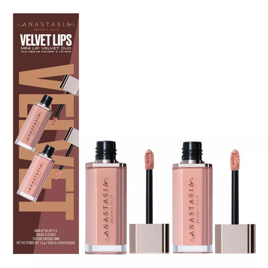 Anastasia Beverly Hills Lip Velvet Deluxe Kit - Pure Hollywood & Kiss
