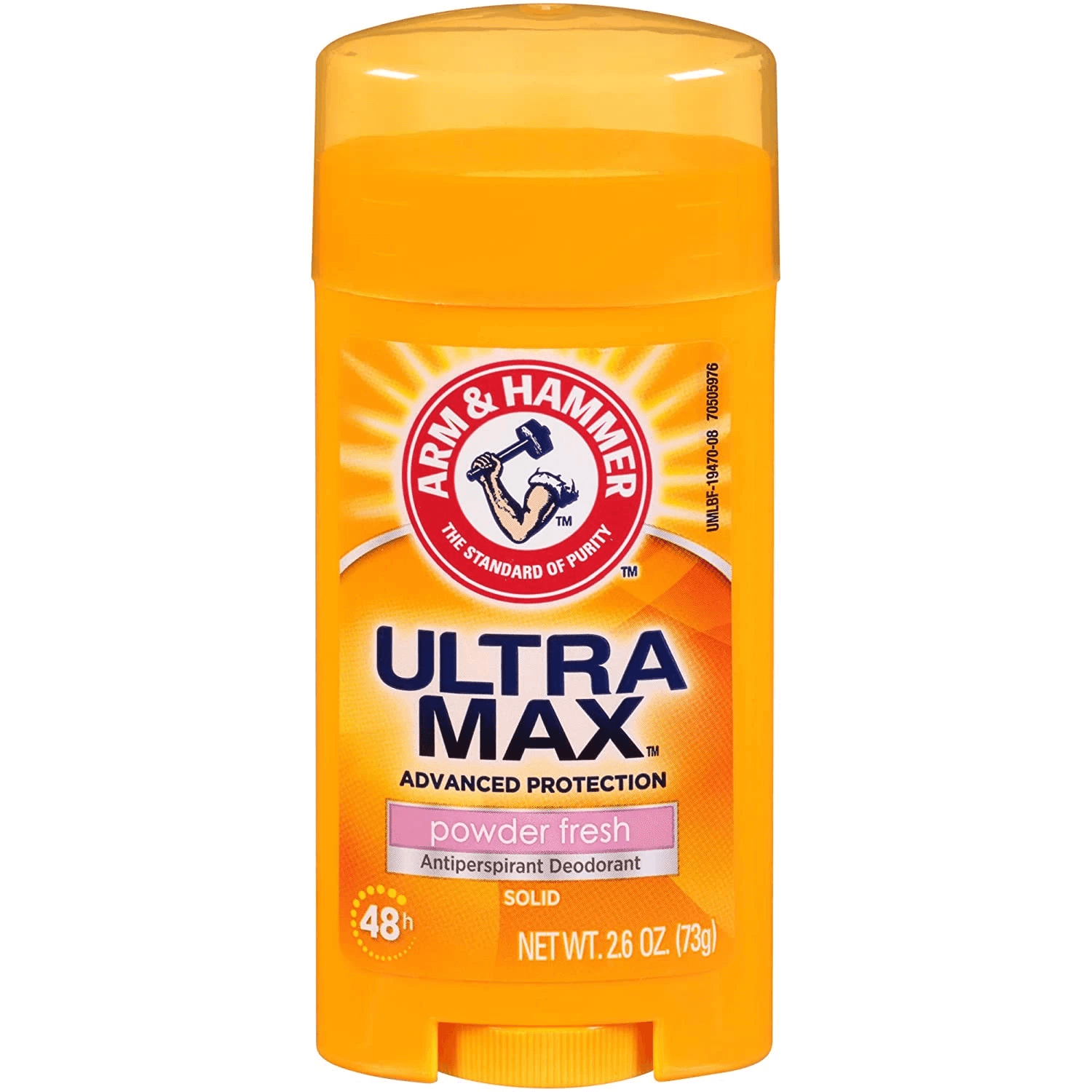 Shop Arm & Hammer Ultramax Antiperspirant Deodorant, Solid, Powder Fresh in Pakistan -Colorshow.pk