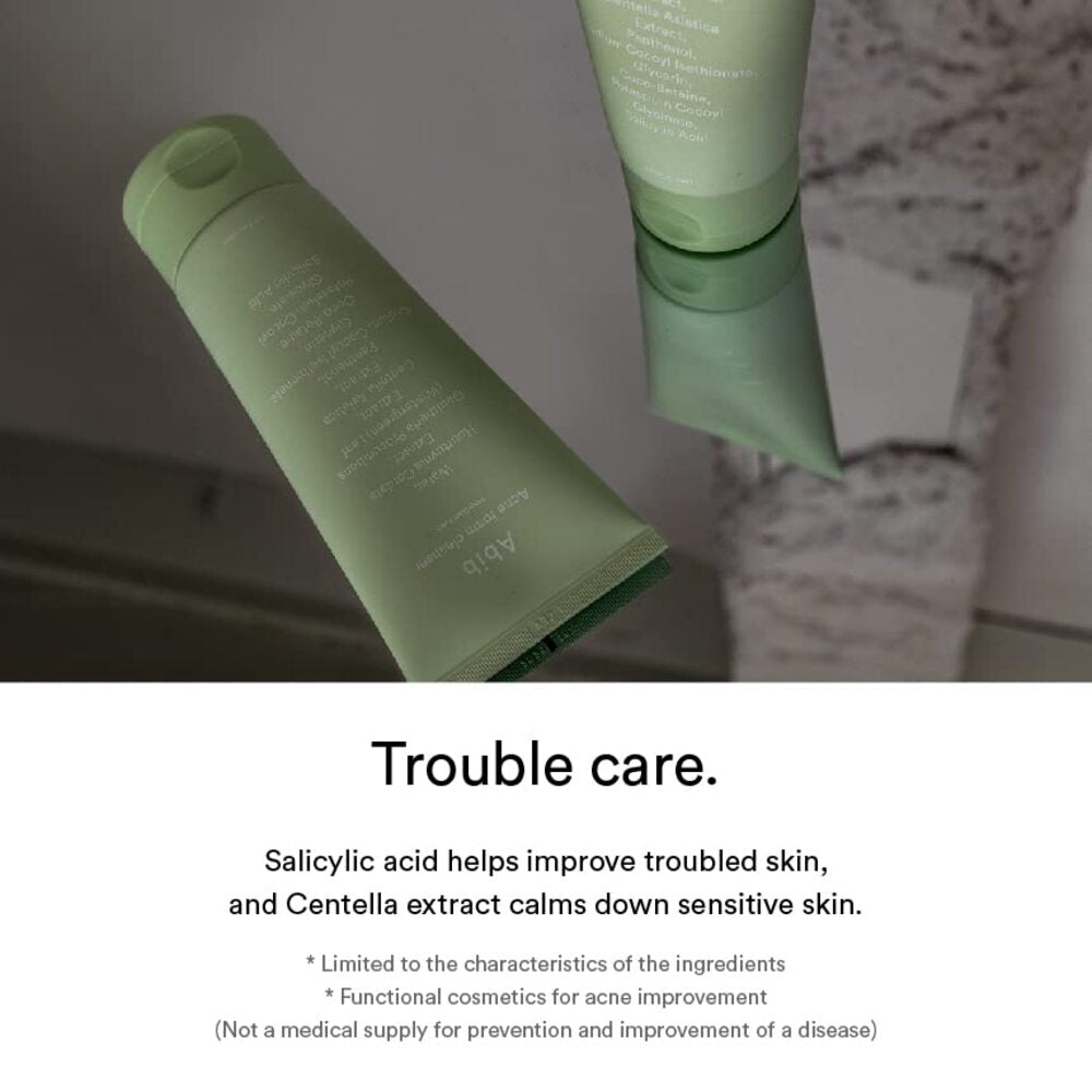 Abib Acne foam cleanser Heartleaf foam