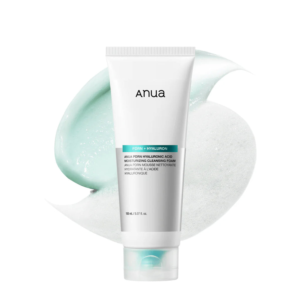 Anua Pdrn Hyaluronic Acid Moisturizing Cleansing Foam