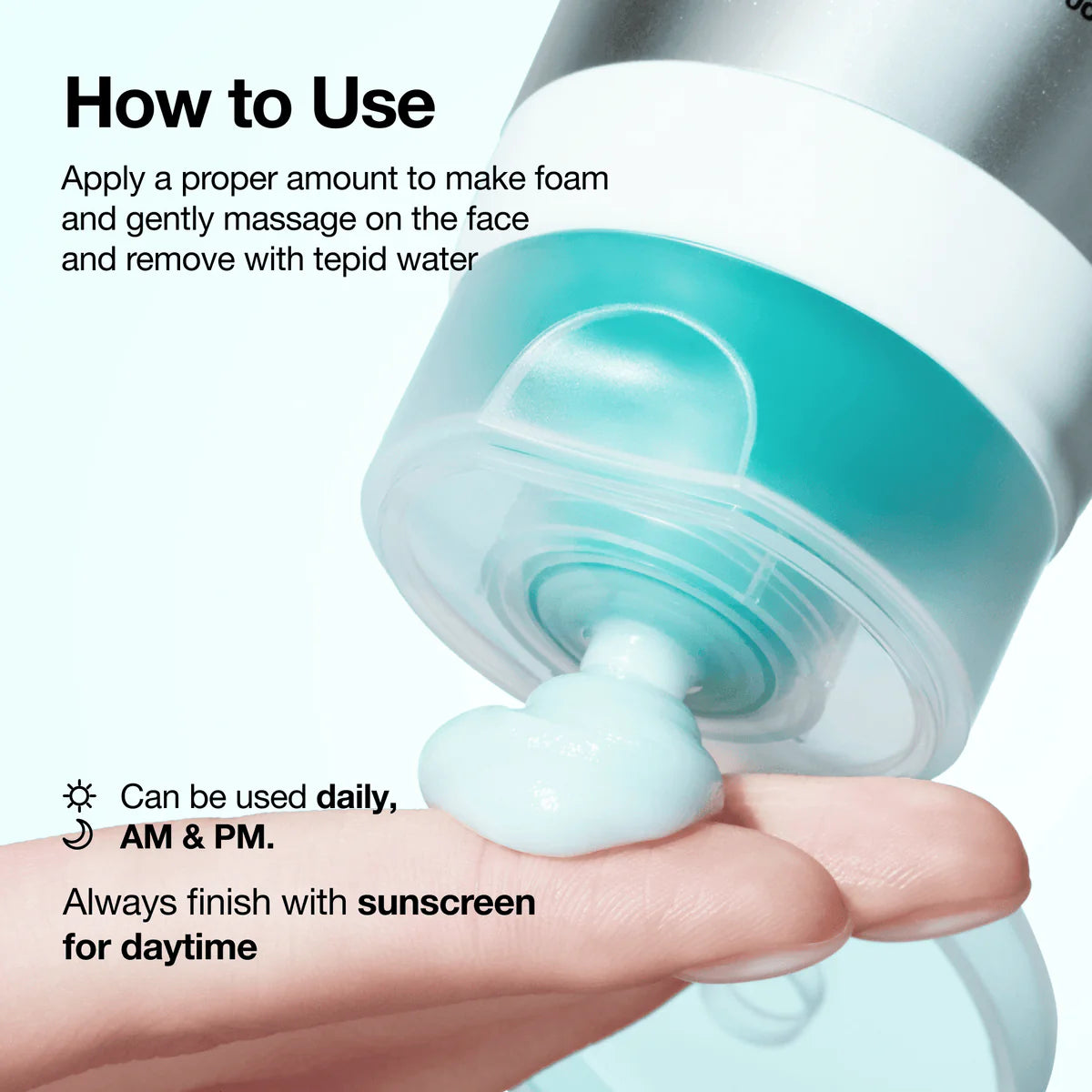 Anua Pdrn Hyaluronic Acid Moisturizing Cleansing Foam