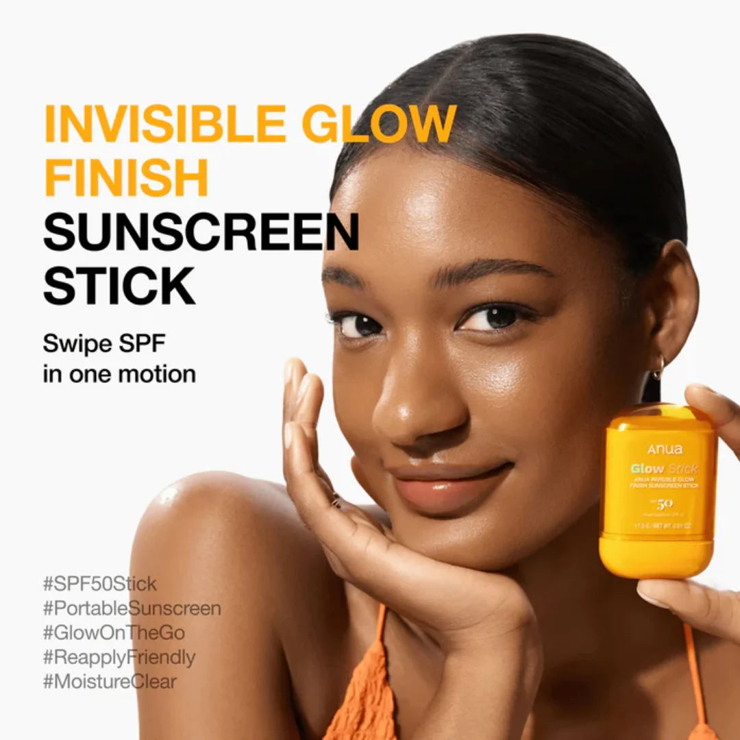 Anua Invisible Glow Finish Sunscreen Stick SPF 50 PA++++ 18g