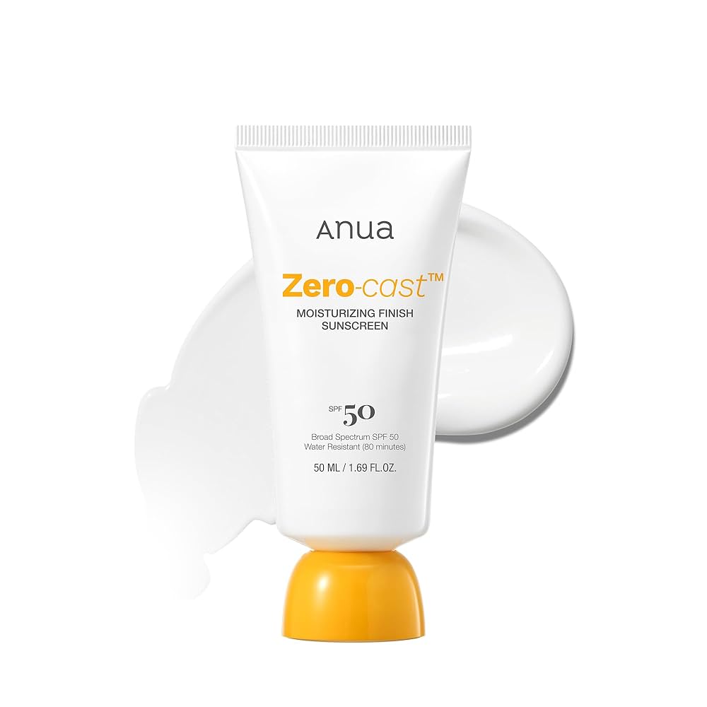 Anua Zero-Cast Moisturizing Finish Sunscreen