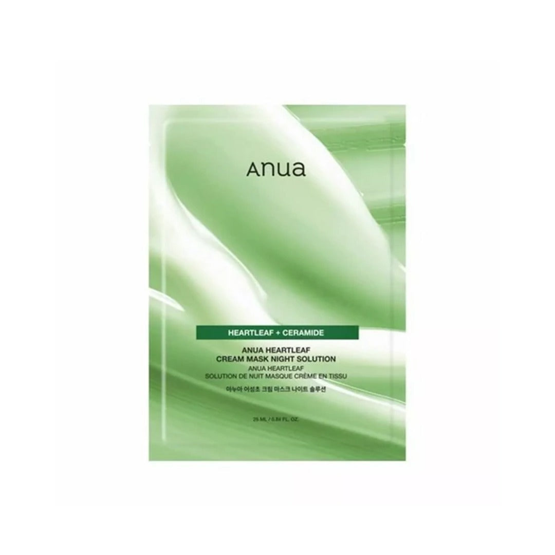 Anua Heartleaf Cream Mask Night Solution