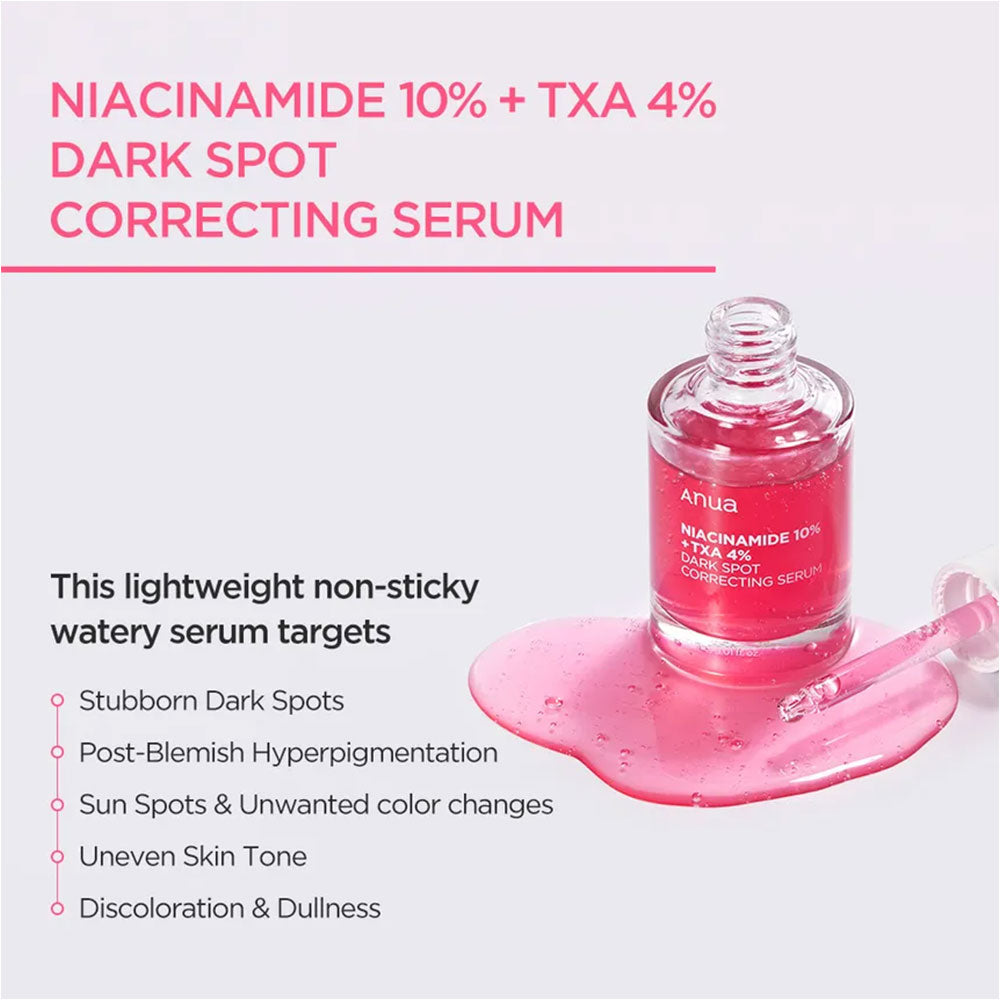 Shop Anua Niacinamide 10% + TXA 4% Dark Spot Correcting Serum – Colorshow.pk