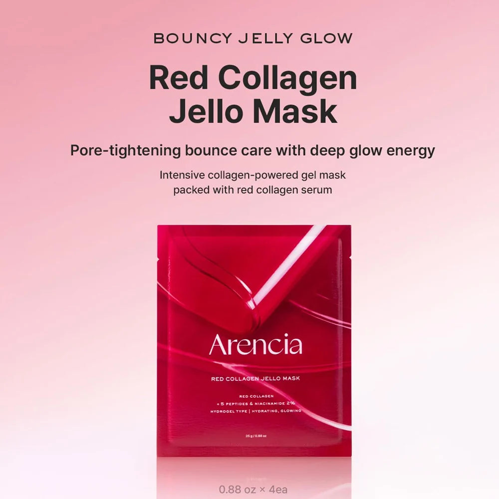 Arencia Red Collagen Jello Mask