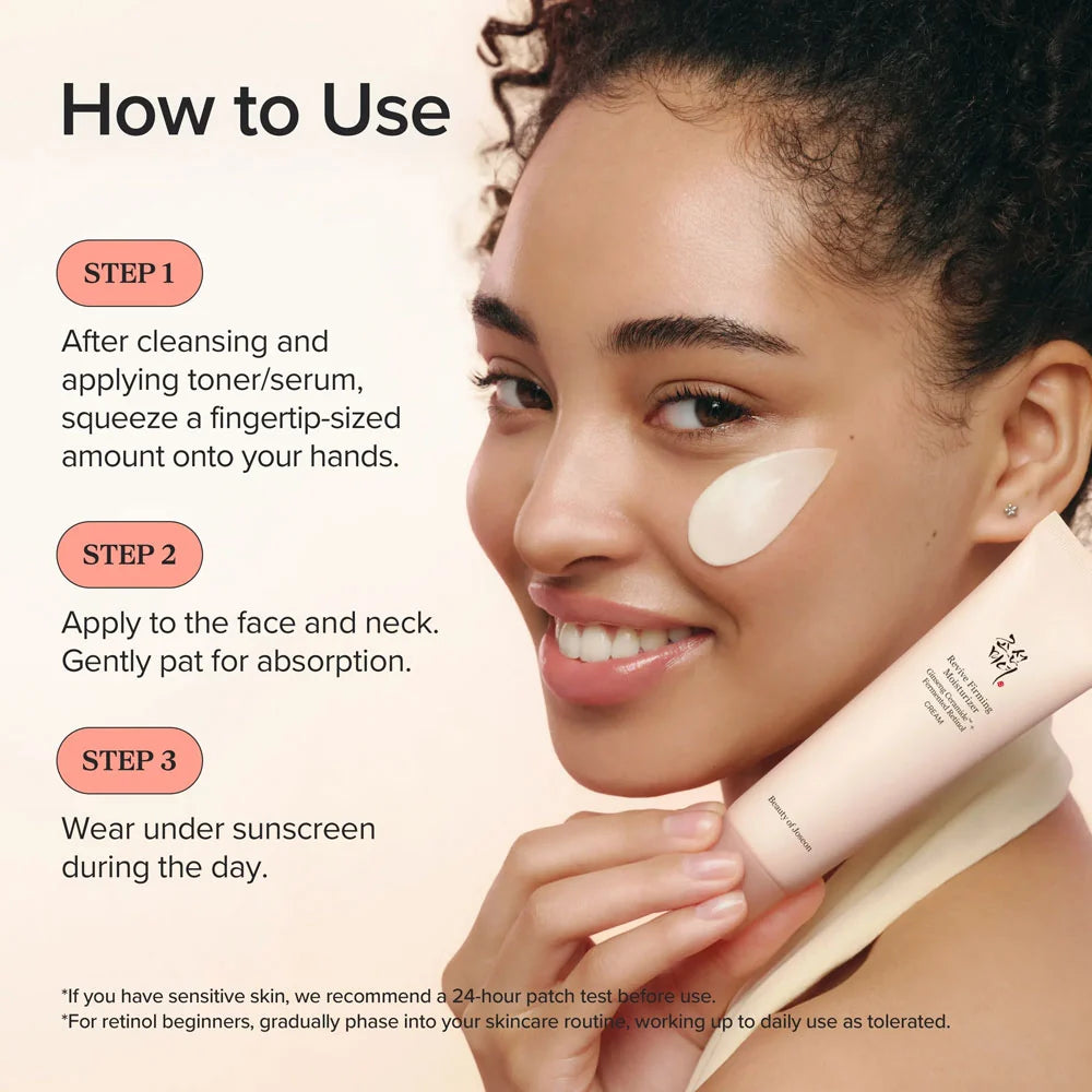 Beauty of Joseon Revive Firming Moisturizer : Ginseng + Retinol