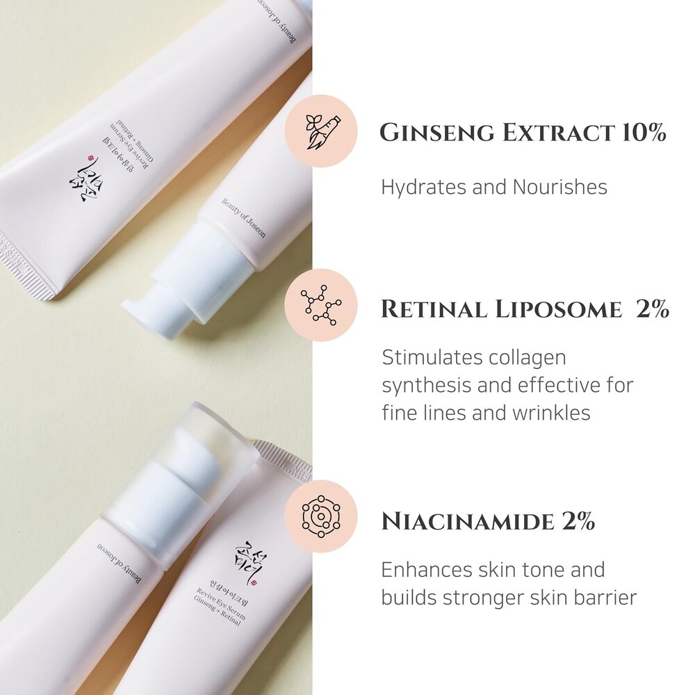 BEAUTY OF JOSEON Revive eye serum Ginseng + Retinal