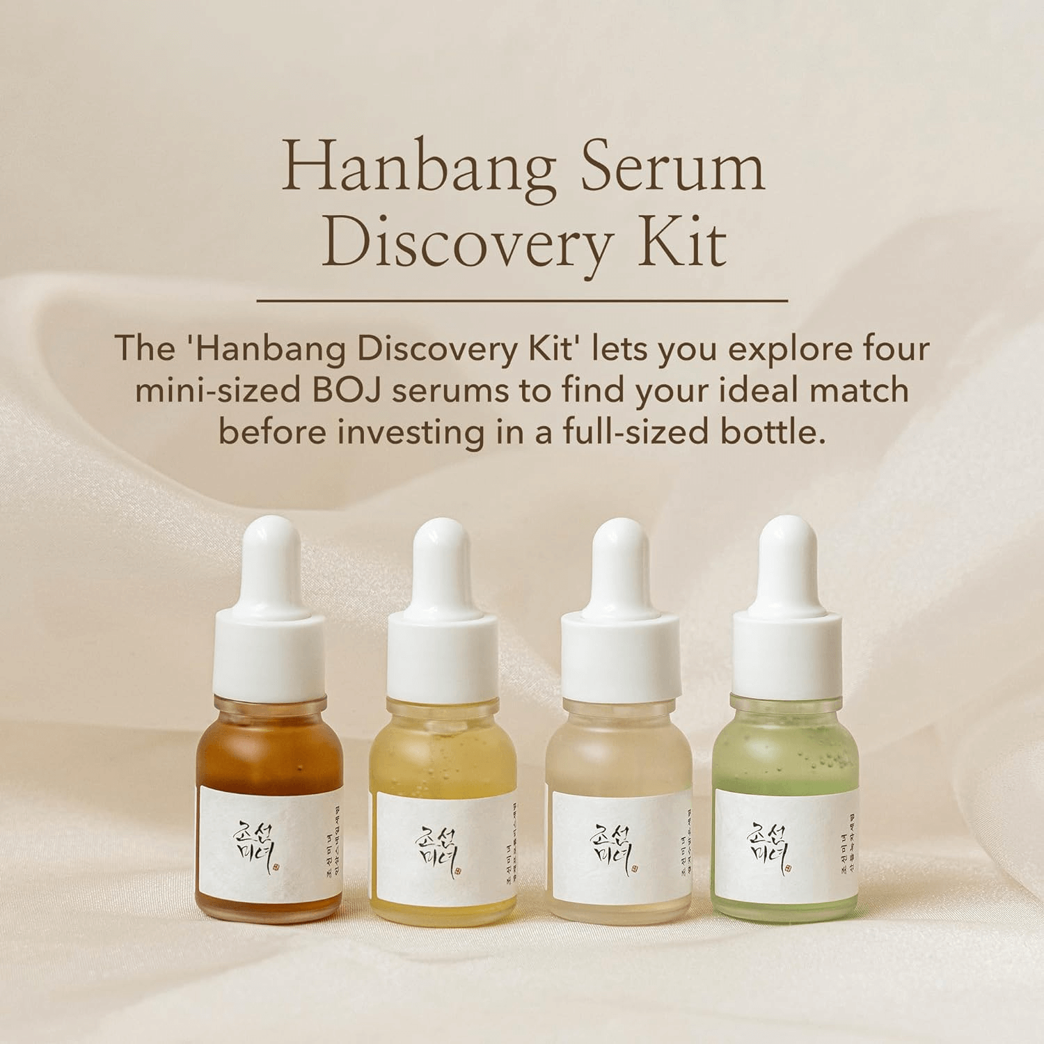 BEAUTY OF JOSEON Hanbang Serum Discovery Kit