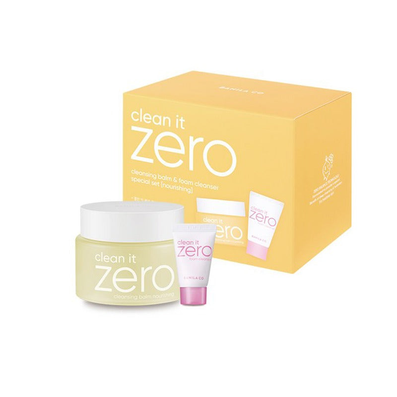 Shop Banila Co Clean It Zero Cleansing Balm & Foam Cleanser Special Set Nourishing Online in Pakistan - ColorshowPk 