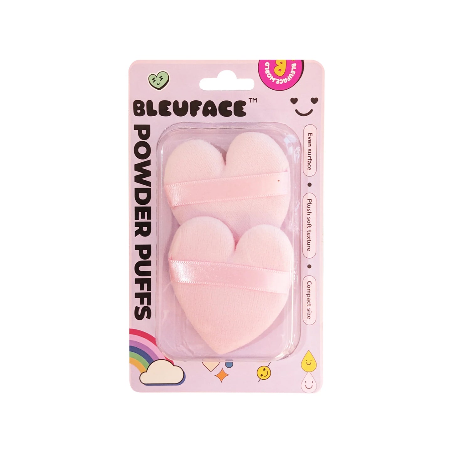Bleuface Powder Puffs (Heart)
