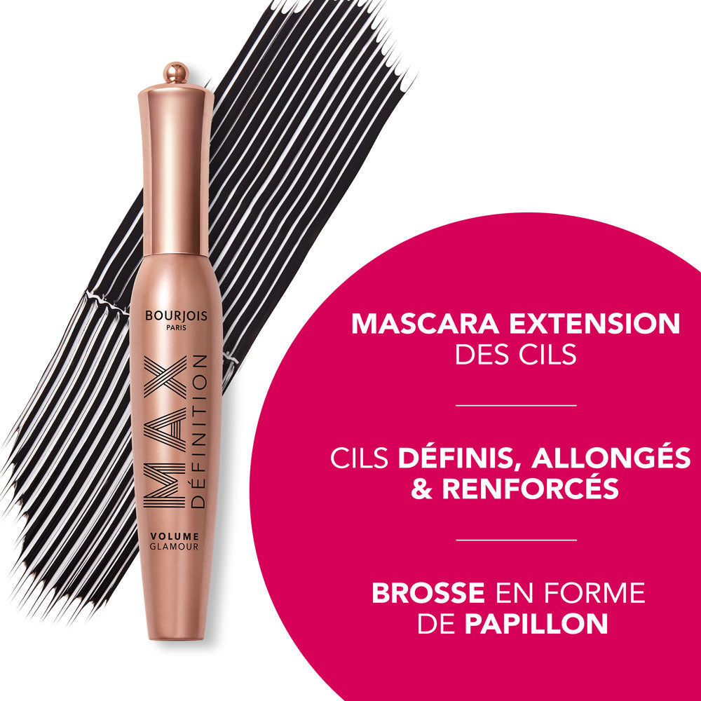Bourjois Mascara Volume Glamour Max Definition Black