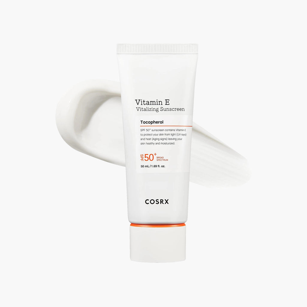 Shop Cosrx Vitamin E Vitalizing Sunscreen SPF 50+ Online in Pakistan - ColorshowPk 