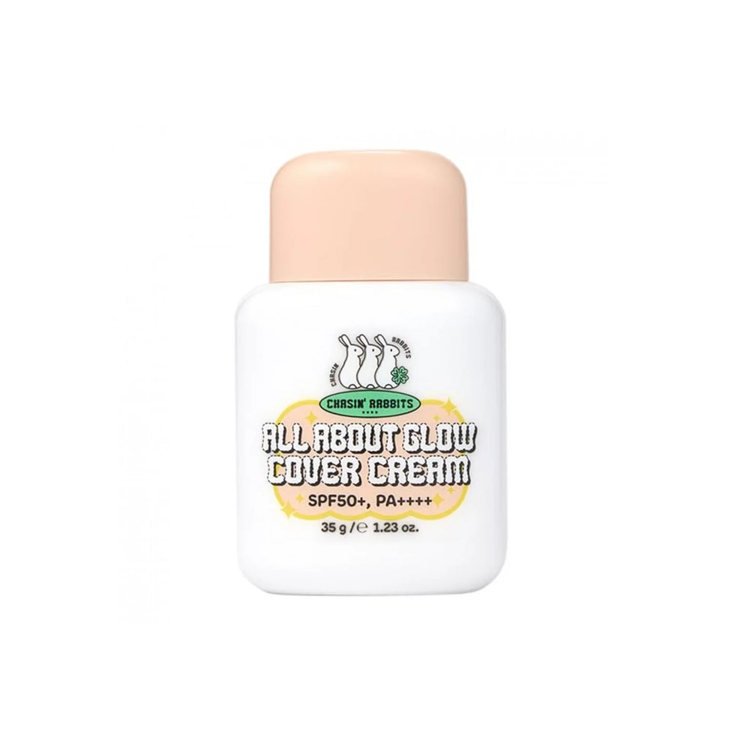 CHASIN' RABBITS All About Glow Cover Cream SPF50+ PA++++