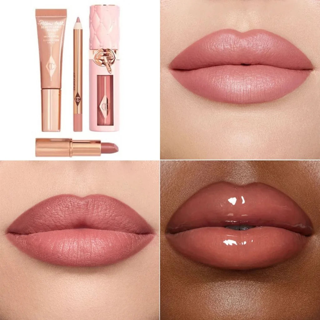 Charlotte Tilbury Pillow Talk Iconic Lip & Cheek Secrets kit Loved By Stars