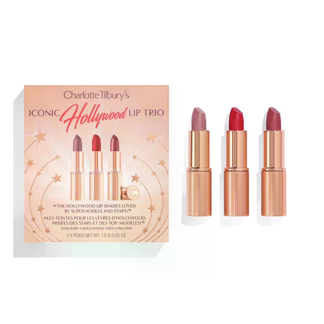 Charlotte Tilbury Iconic Hollywood Lip Trio