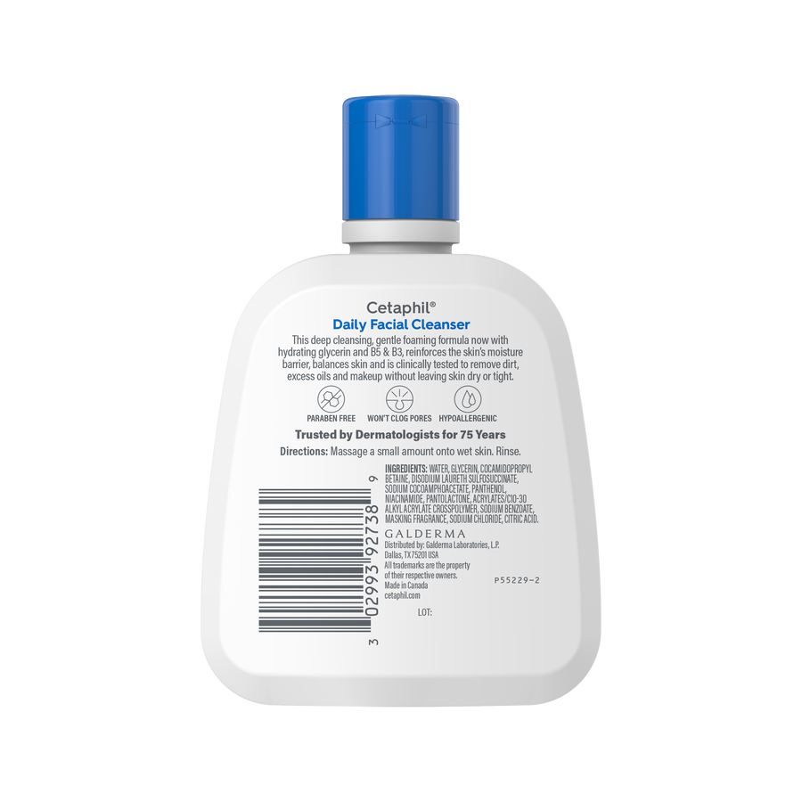 Cetaphil Daily Facial Cleanser Normal to Oily Skin