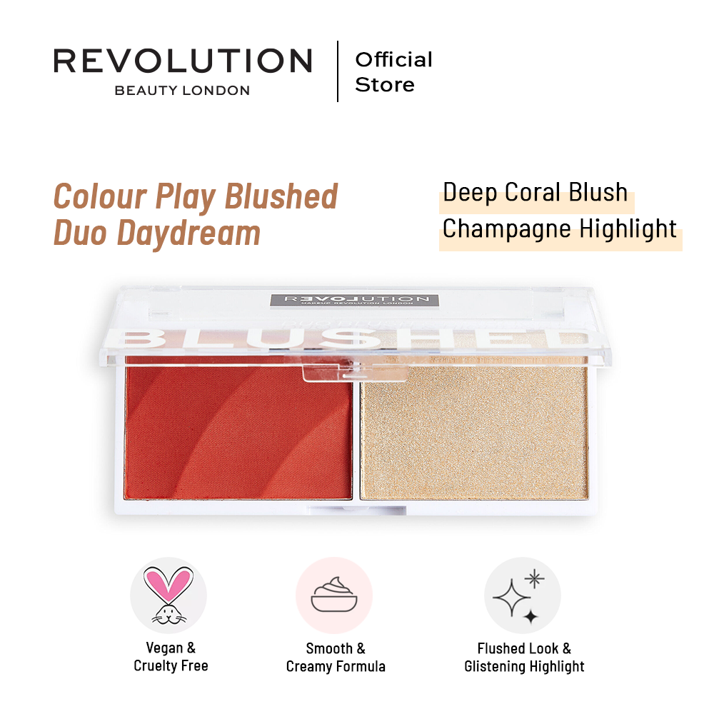 Makeup Revolution Relove Colour Play Blushed Duo Daydream