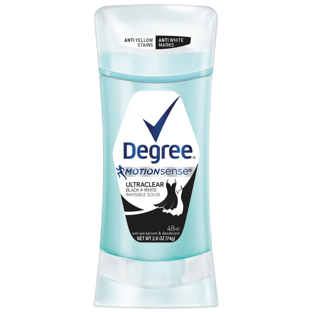 Shop Degree MotionSense UltraClear Black Plus White Antiperspirant Deodorant Stick in Pakistan -Colorshow.pk