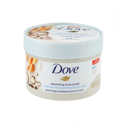 Dove Body Polish Crushed Macadamia & Rice Milk