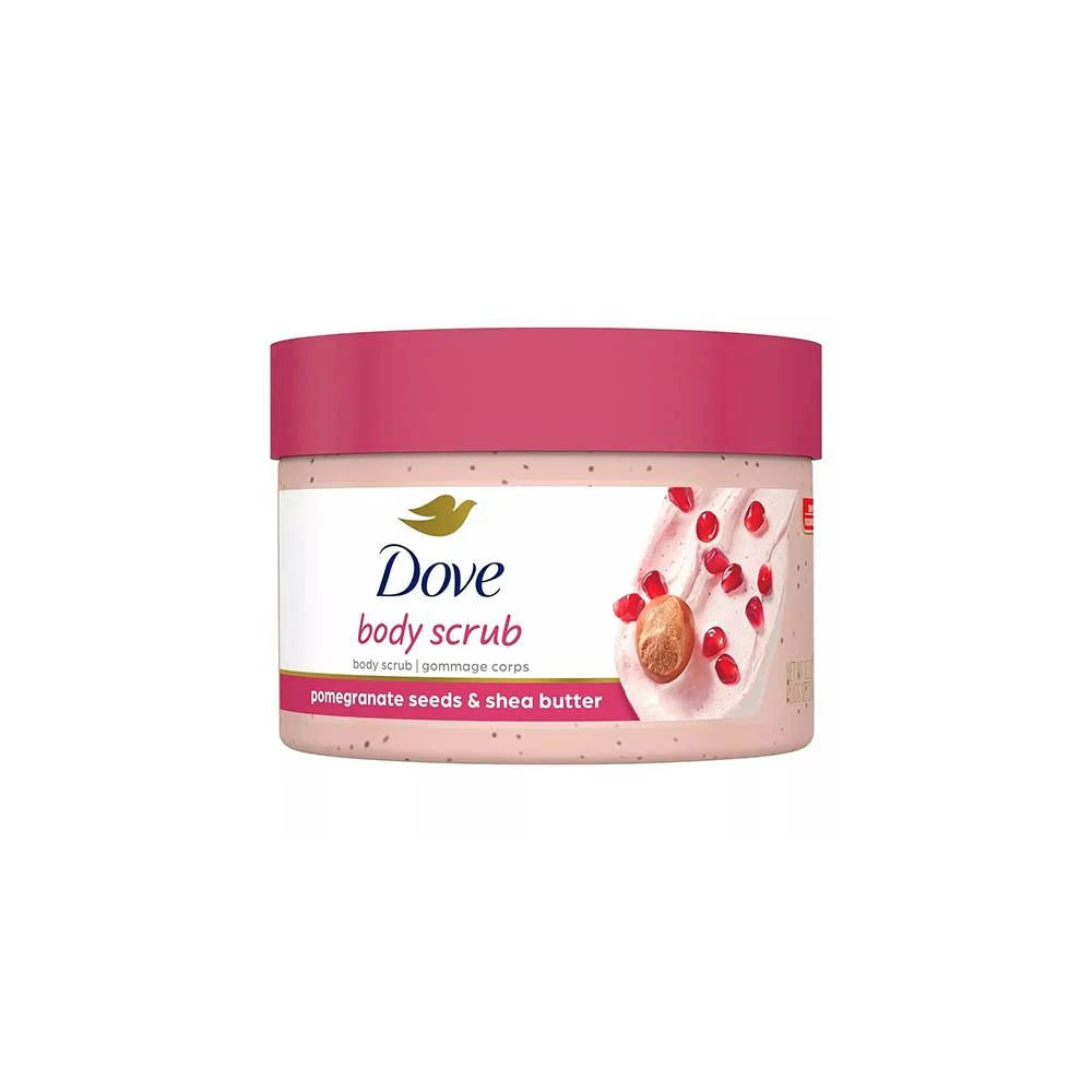 Dove Body Scrub Pomegranate Seeds & Shea Butter Scent
