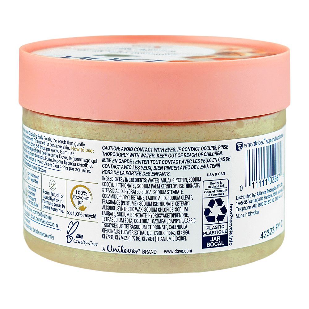 Dove Body Polish Colloidal Oatmeal & Calendula Oil