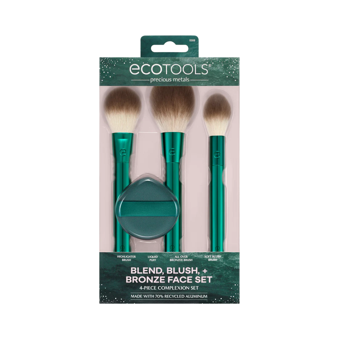 EcoTools Precious Metal Blend, Blush + Bronze Face Set