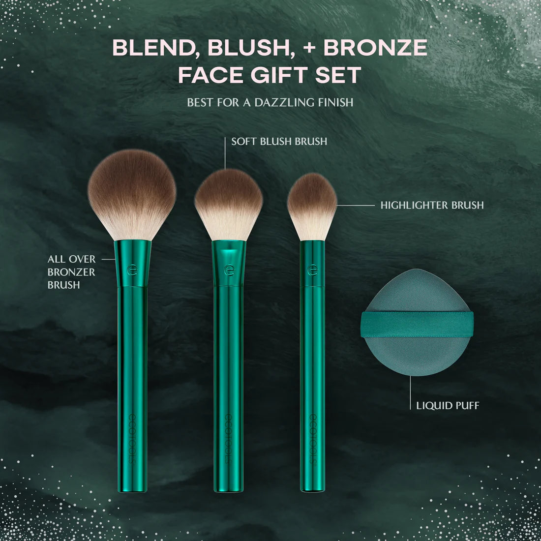 EcoTools Precious Metal Blend, Blush + Bronze Face Set