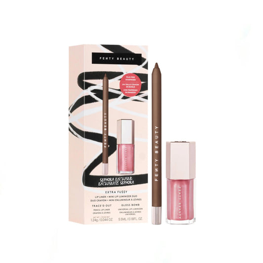 Fenty Beauty by Rihanna Extra Fu$$y Lip Liner + Mini Lip Luminizer Duo