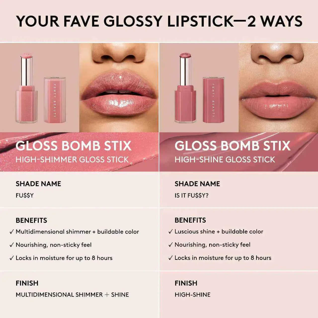Fenty Beauty Gloss Bomb Stix Shimmer Gloss Stick