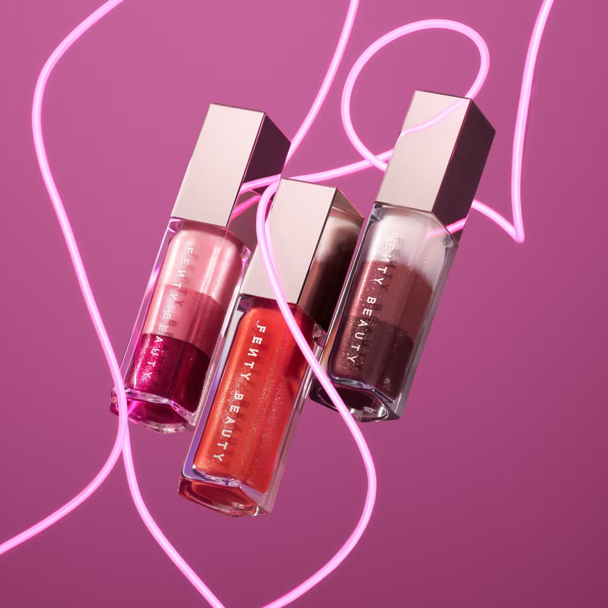 Fenty Beauty Glossy Posse VIII 3-Piece Lip Luminizer Set