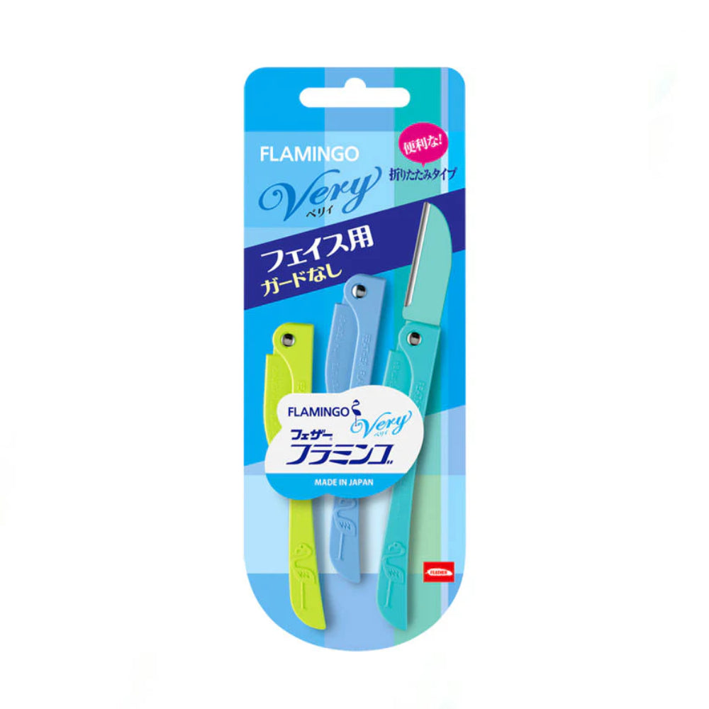 Feather Safety Razor Flamingo Belly (for face) 3