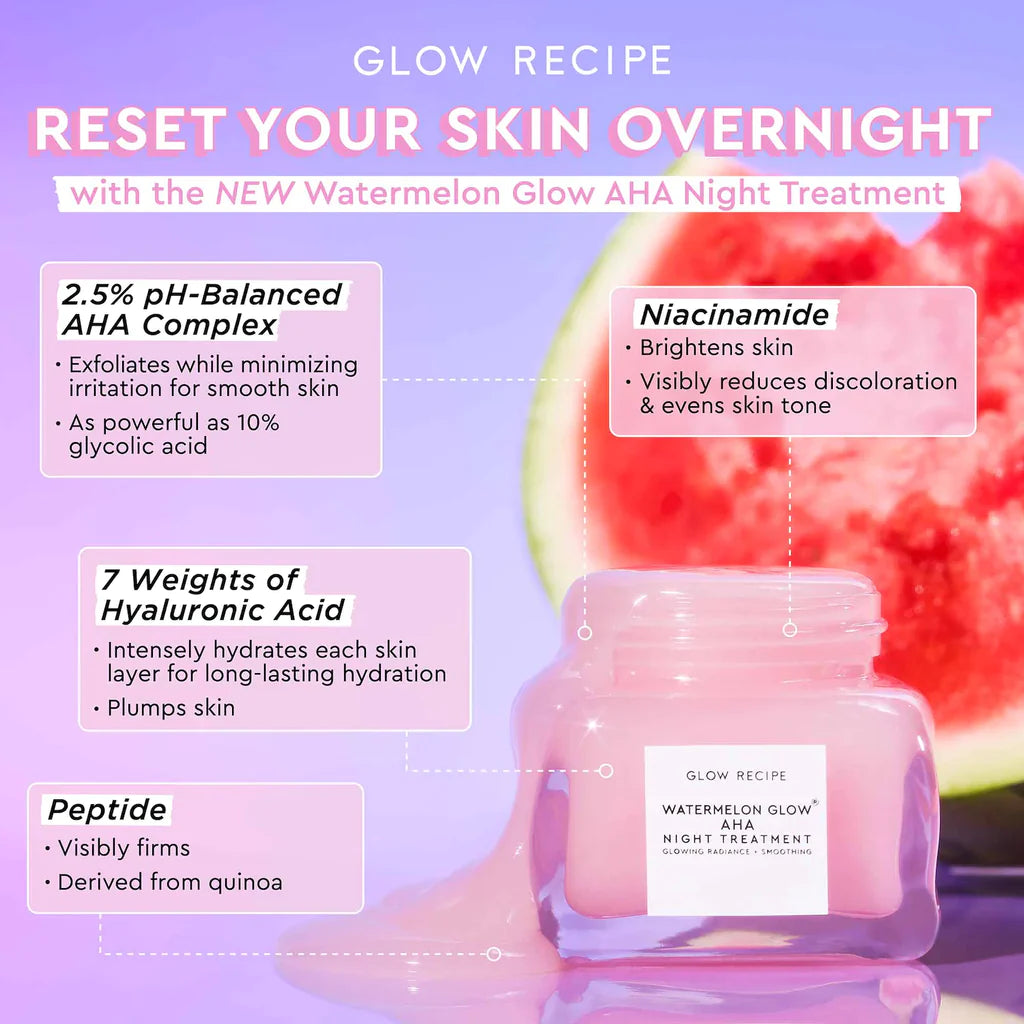 Shop Glow Recipe Night Treatment Online in Pakistan - ColorshowPk