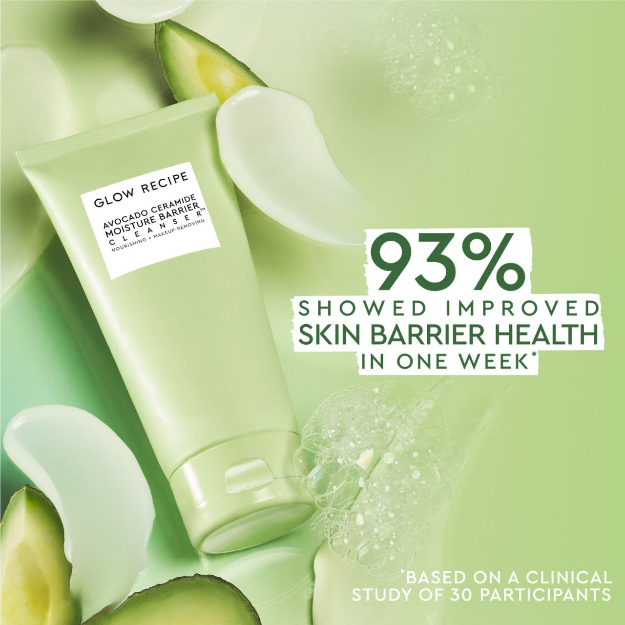 Glow Recipe  Avocado Ceramide Moisture Barrier Cleanser