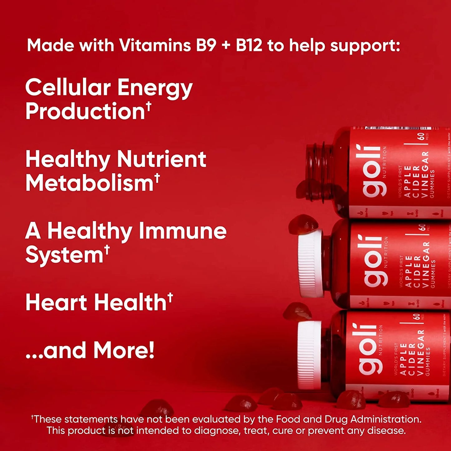 Goli Nutrition Apple Cider Vinegar Gummies