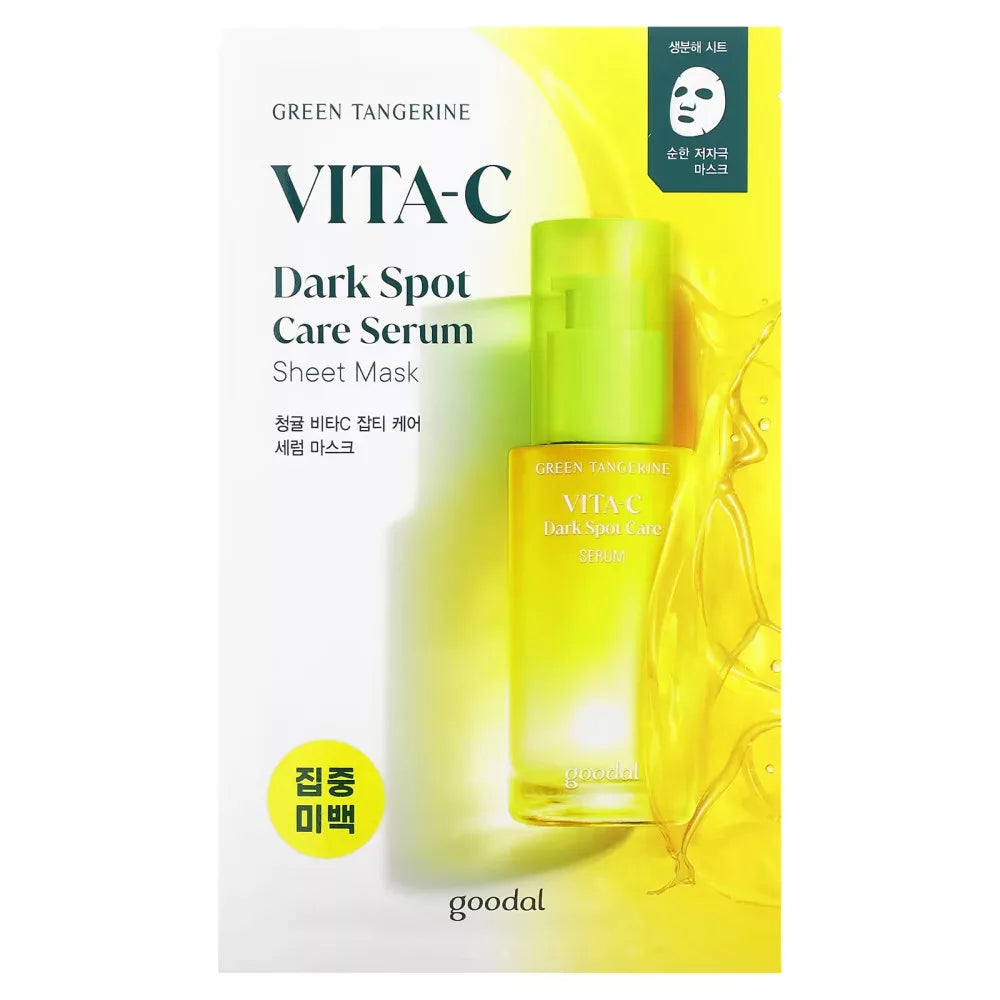Shop Goodal Green Tangerine Vita C Dark Spot Care Serum Mask online in Pakistan-At Colorshow.pk