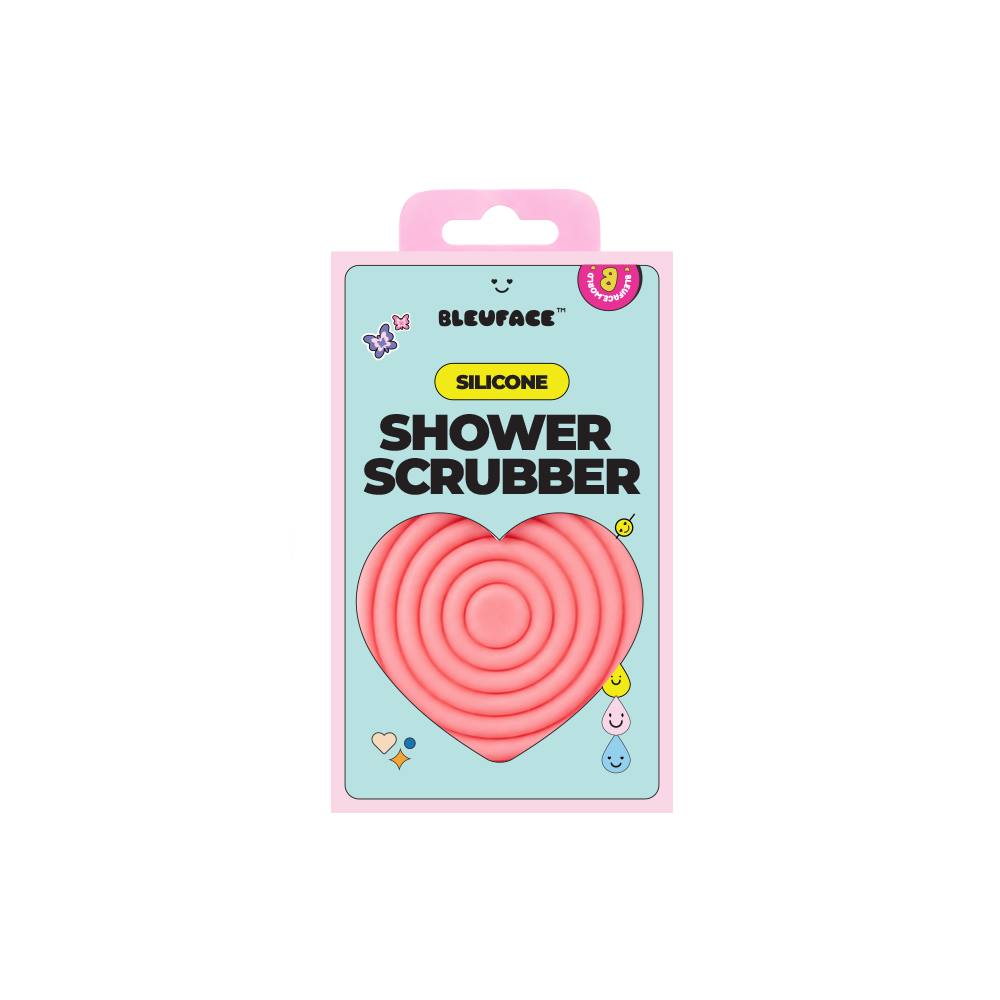 Bleuface Silicone Shower Scrubber