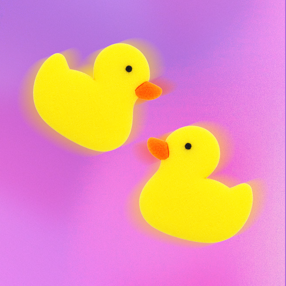 Bleuface Duckie Bath Sponge