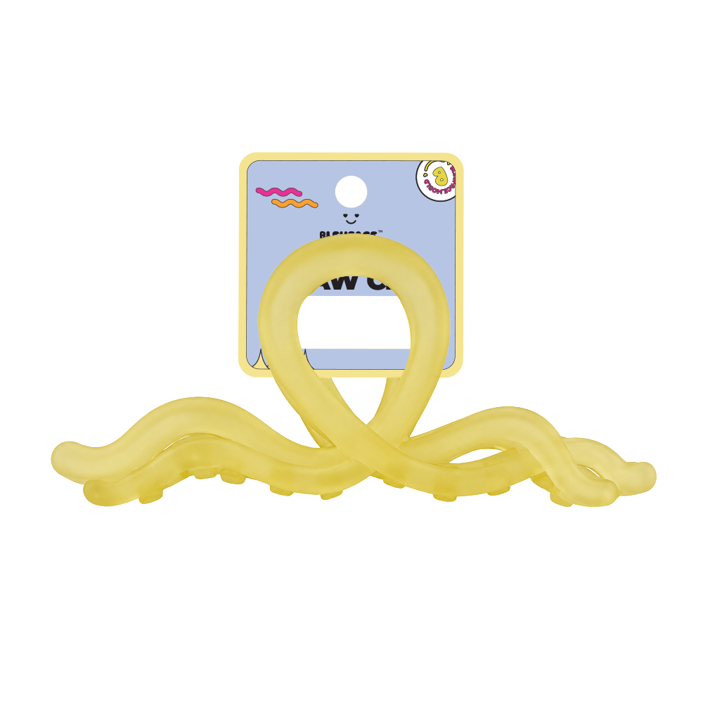 Bleuface Frosted Pretzel Hair Clip
