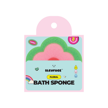 Bleuface Floral Bath Sponge